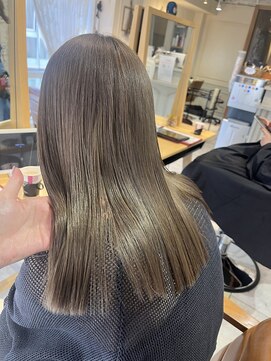 ラボヌール ヘアー エクラ(La Bonheur hair eclat) 大人気オリーブベージュ