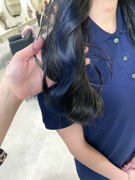 ラキングキョウト(LA KING KYOTO) イヤリングブルー