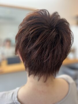 オダンゴヘアー(odango hair) ショートヘア