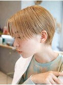 ■鎌倉/外国人風/透けバング/ナチュラルマッシュショートa52-4★