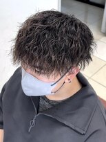クアトログランシュ ひたちなか店(QUATRO×GranCieux)&nbsp;ツイスト強め×ツイストスパイラル【ひたちなか/メンズパーマ】