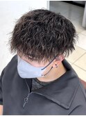 ツイスト強め×ツイストスパイラル【ひたちなか/メンズパーマ】