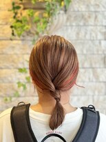 フラット 千葉(Flat.) オレンジイヤリングカラー【千葉】