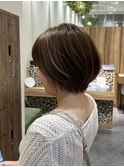 ツヤ感ショートボブ♪
