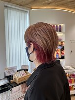 アーチバイケンジ(arch by kenje)&nbsp;インナーカラー/ビビッドピンク