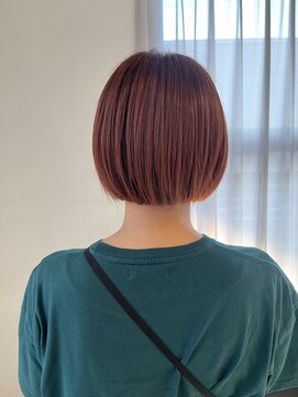 クロエバイラヴィズム 長岡旭岡店(CLOE) オレンジミニボブ