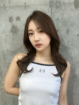 シーシンジュク 新宿南口(Sea shinjuku)&nbsp;オリーブグレー×小顔[ココアベージュ/黒髪/くらげヘアー]