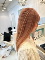ライズトウキョウ 池袋店(Lise tokyo) 【Lisetokyo池袋】ロングヘア_オレンジ_ベージュ_ケアブリーチ10
