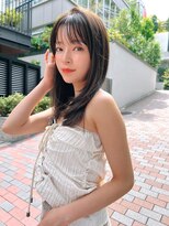 ロイジー(roijir) 表参道 roijir × 顔周りレイヤー × シースルーバング