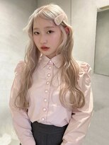 ペレ 梅田(PELE) 前髪/アンブレラカラー/こなれミディ/イメチェン/ウェーブパーマ