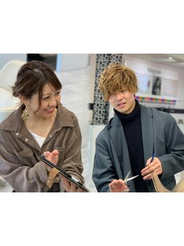 『経験豊富なスタイリスト』が丁寧なカウンセリングと高い技術力であなたの“なりたい”を叶えます！