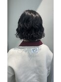 コテ巻きパーマ