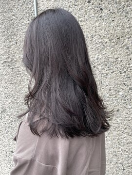 メゾンアクア 表参道(Maison ACQUA) ◎ブリーチなし透明感カラーオリーブベージュアッシュグレージュ