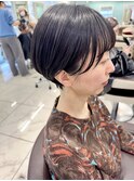 直毛さんでも柔らかいマッシュショート