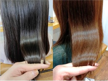 ベアーズ1の写真/〈髪質改善専科〉縮毛矯正×髪質改善トリートメントで癖毛ケア。柔らかく艶のあるストレートヘアをずっと…