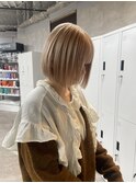 エフェクトブリーチでつくるホワイトベージュ