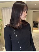 ピンクブラウン/インナーカラー