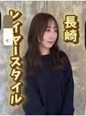 長崎　韓国/顔周り/レイヤーカット