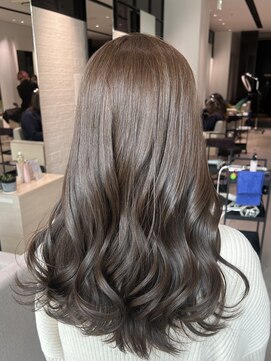 ステア ケース(stair case) 艶髪ナチュラルアッシュココアブラウン髪質改善トリートメント