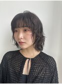 ミディアムボブパーマ