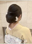 訪問着ヘア