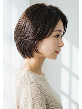 アントワープトーキョー(antwerp TOKYO) ３０代４０代５０代酸性ストレート髪質改善縮毛矯正ショート