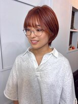 ステア メゾン(stir maison)&nbsp;ブリーチなしWカラー/オレンジカラー