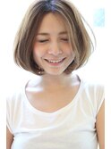 【30代40代50代60代】カットで決まる大人ひし形ボブ