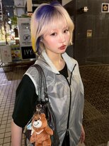 エクーエルム 心斎橋(ECOO yelm)&nbsp;【ボブ×デザインカラー】ハイトーン/ブリーチ