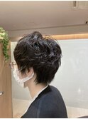 【L by first】無造作ショートパーマ