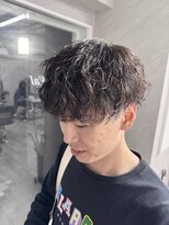 ノーバル バイ シエスタ 池袋(NoVal by siesta)&nbsp;波巻きスパイラルパーマ/メンズパーマ/池袋