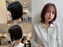 ボブ×レイヤースタイル