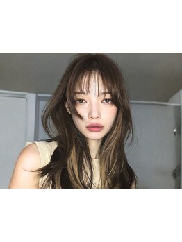 カラーの達人が創る韓国風スタイル！[銀座/銀座駅/ブリーチ/ダブルカラー/前髪カット/インナーカラー]