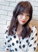 ミディアムレイヤーカット/似合わせカット/髪質改善/錦糸町