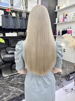 チュダック(ChuDuck)&nbsp;【天神】色落ちも可愛いミルクティー/ケアブリーチ/ダブルカラー