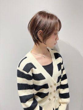 ラキング ギンザ トウキョウ(LAKING GINZA) イメチェン/ピンクベージュ/アンブレラカラー/前髪/銀座