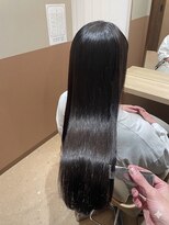 エレノア 静岡店(Eleanor)&nbsp;髪質改善ストレート×バイカルテ×アッシュブラウン【川名】