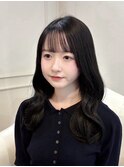 くびれ巻き×ダークカラー