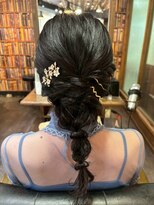 エイチエムヘアーホーム 池袋2号店(H M hair home) 編み下ろし/編みおろし/ヘアセット/ヘアアレンジ/顔周りカット