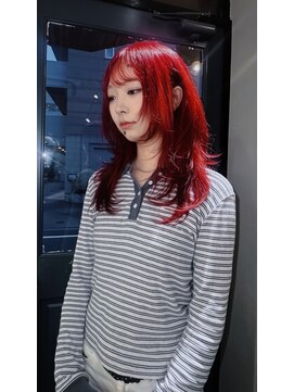 エクラ(ecla) ハイトーンディープレッド