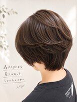 リカレ(Re:care) 【40代】品よくまとまる美シルエット/大人ショートレイヤー♪