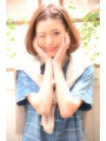 ミエルヘアービジュー(miel hair bijoux)&nbsp;【mielhair bijoux】不滅の可愛さゆるふわボブ☆