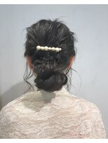 ヴァンクシー バイ ルナ(VANKCY by Luna) 【ネオリーブ プラス】ザックリとラフにまとめたローアレンジ