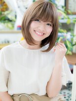 カバーヘアアンドスパ ブリス 浦和西口店(COVER HAIR & SPA bliss) *bliss浦和*斜めバング☆小顔ナチュラルストレートa