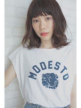 たさわ堂エンネ(enne) ミディアムふんわりスタイル♪ヤギ