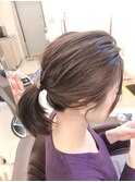 コテを使わないヘアアレンジレッスン
