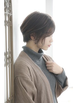 キープへアデザイン(keep hair design) 【keep hair design 三橋】４０代おすすめ前下がりショート