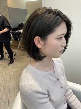 アヴァンス 広島本通店(AVANCE.) 大人めボブ×ダークカラー