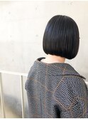 切りっぱなしボブ 大人ボブ アクア表参道【世良綾花】