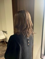 ジルチヘアー(Zilch hair) アッシュブラウンミディアムスタイル